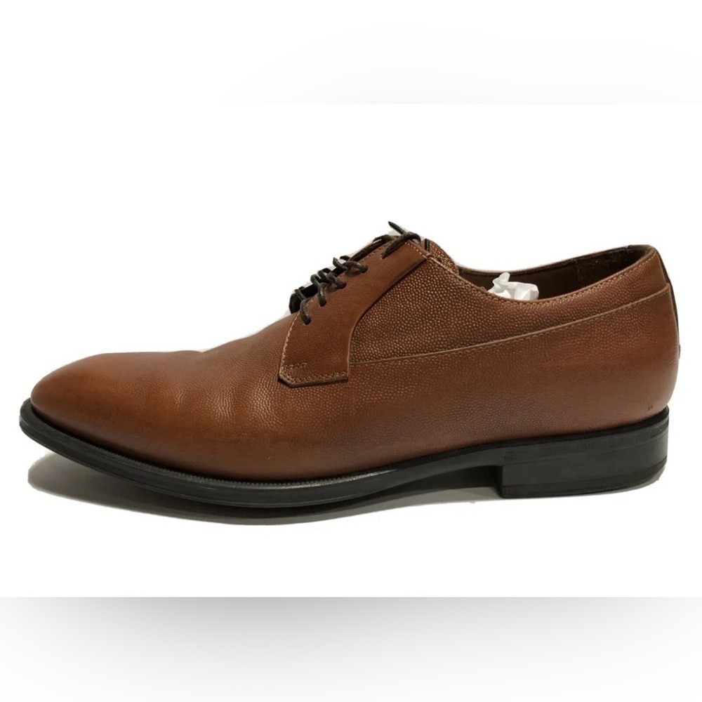 Aquatalia Decker Scotch Grain Men's Oxford Dress Shoes, Size 9.5 M